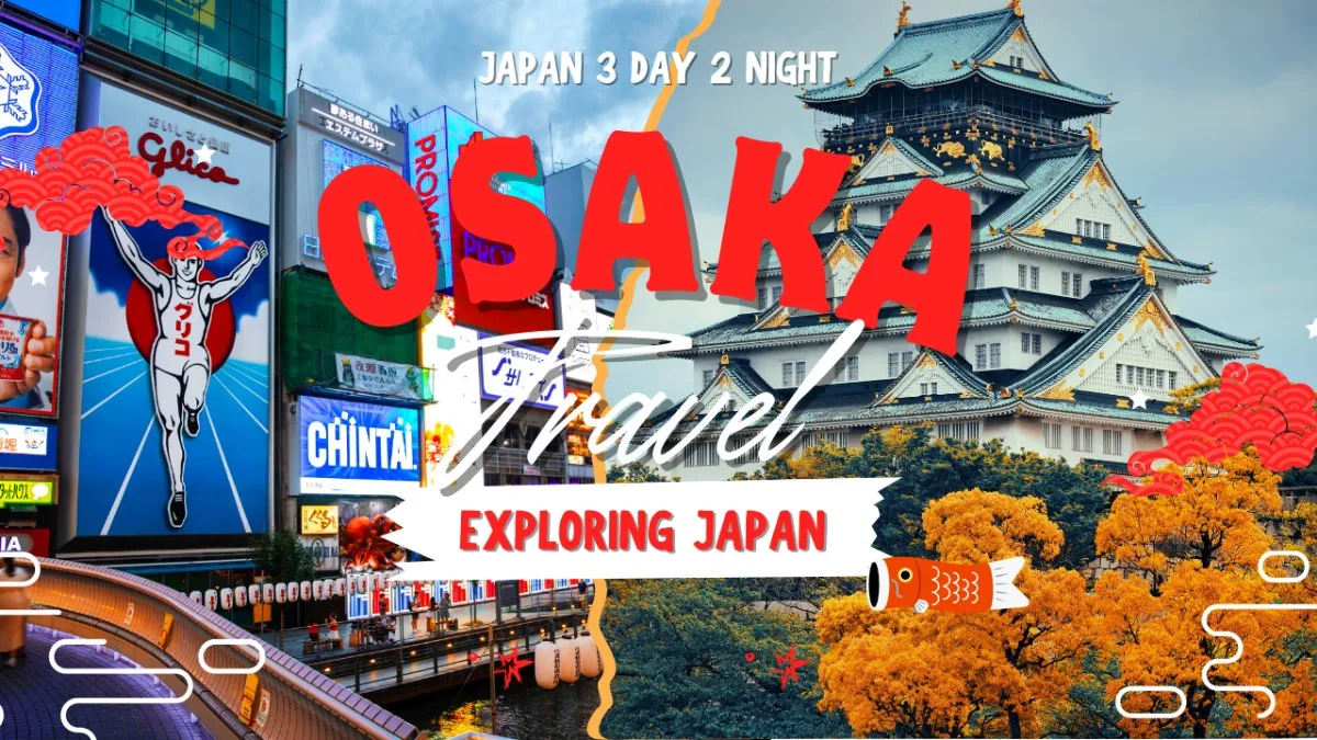 🏯 เที่ยวโอซาก้า - นารา 3 วัน 2 คืน